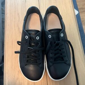 Birkenstock Benda Black Leather Sneakers 41/10.5